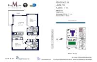 Unit 410 floor plan